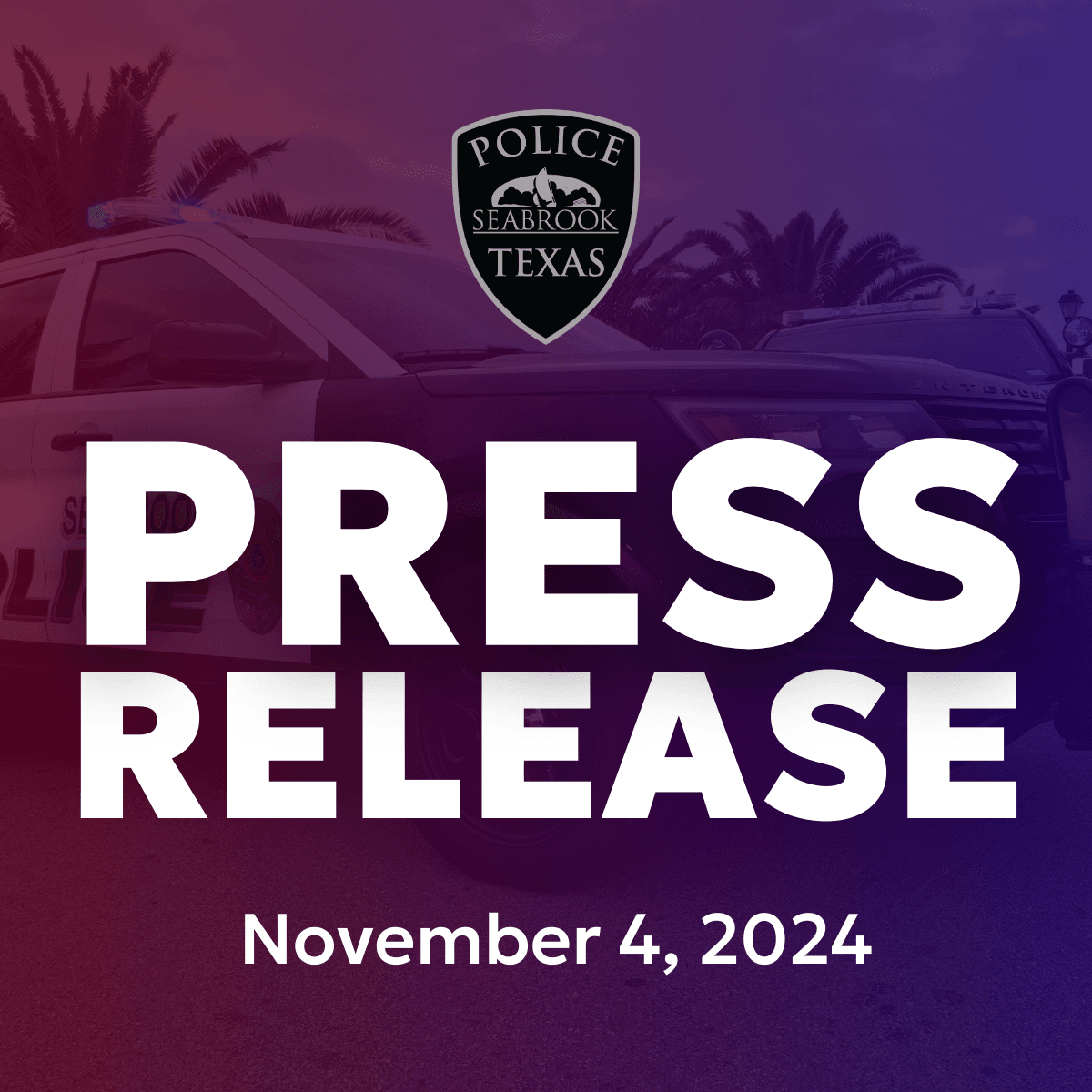 PD Press Release November 4, 2024