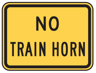 No Train Horn